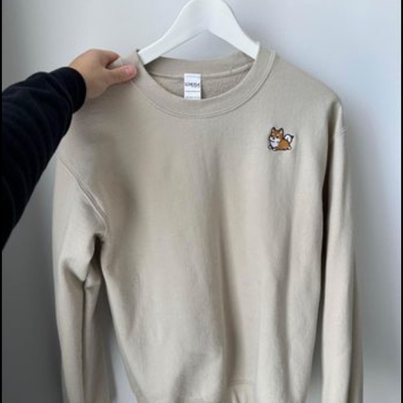 Shiba Inu Crewneck Sweatshirt - Picture 2 of 3